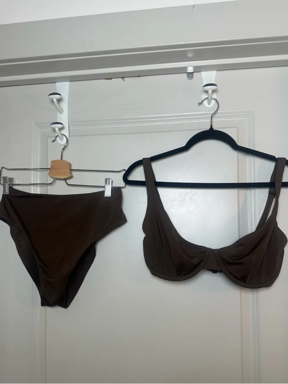CUUP The Balconette Earth Brown Flattering Bikini Set, Large